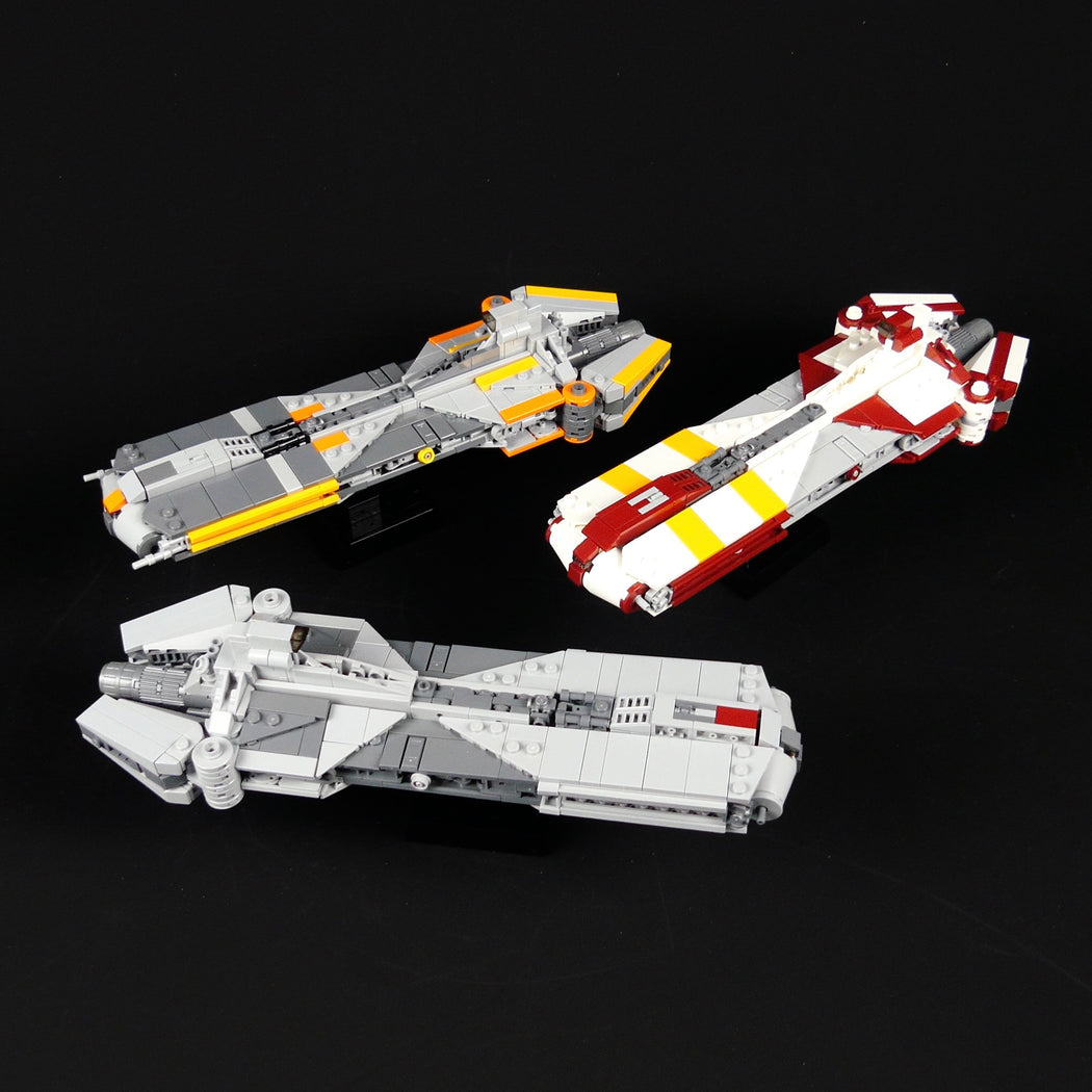 Star Wars Republic Medical Frigate Pelta-Class Frigate — BrickVault