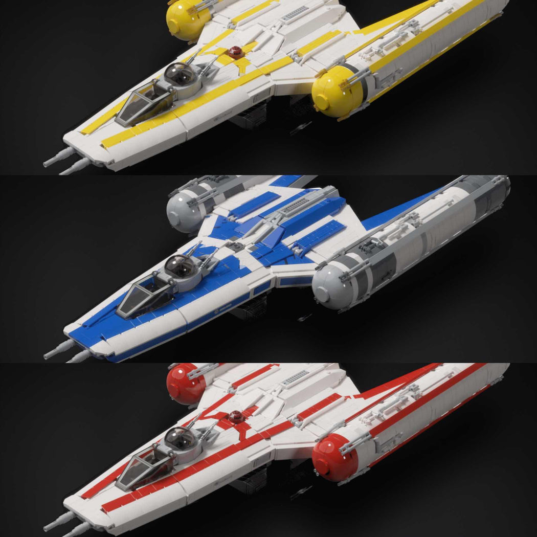 Bad Batch Brickvault Store Republic Y-Wing Starfighter Minifig