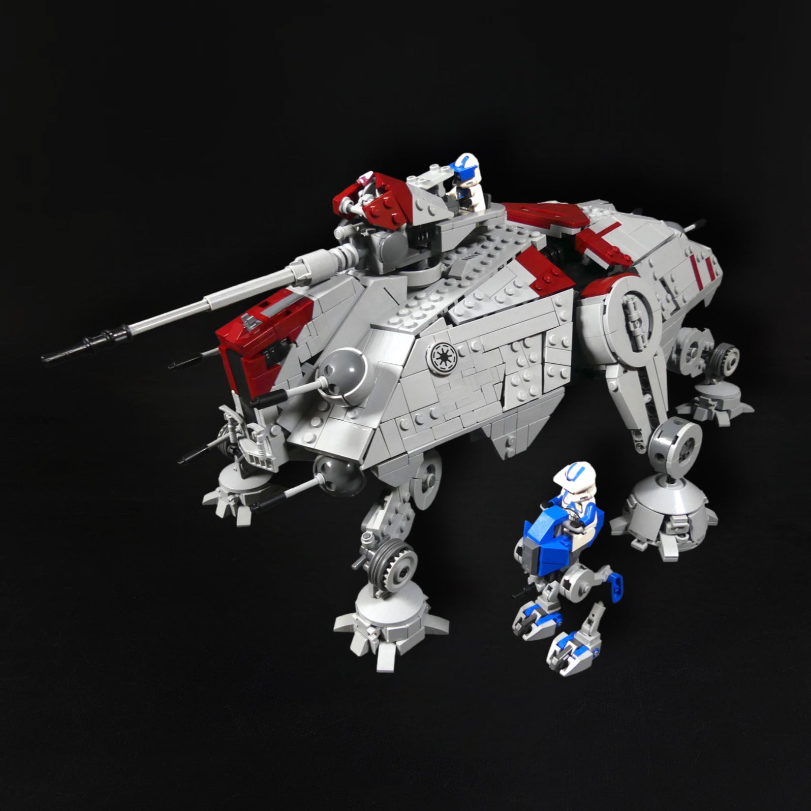 AT-TE - Minifig Scale — BrickVault