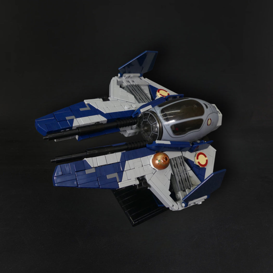 Blue Jedi Starfighter Obi Wan Kenobi Interceptor Jedi Interceptors