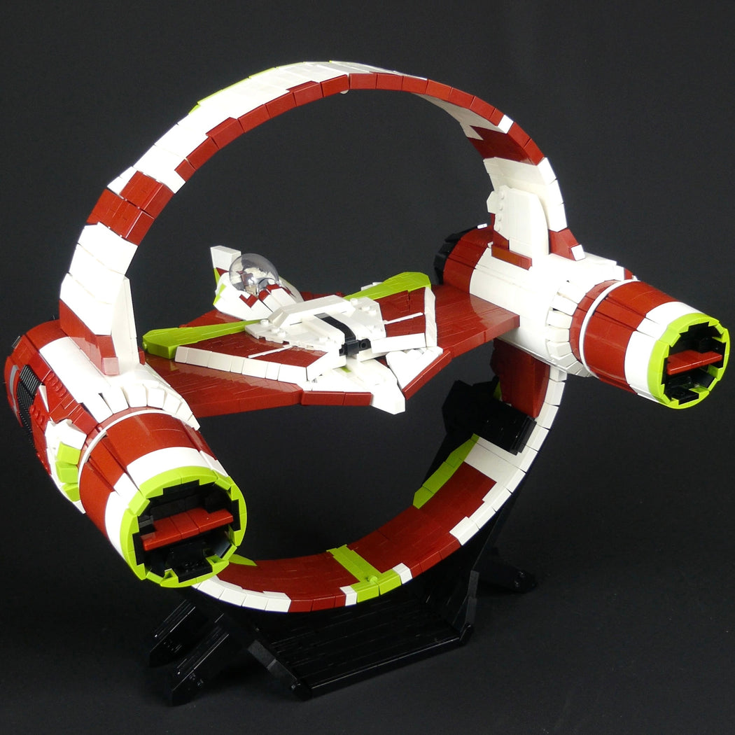 Jedi Starfighters and Hyperdrive Rings Minifig Scale — BrickVault