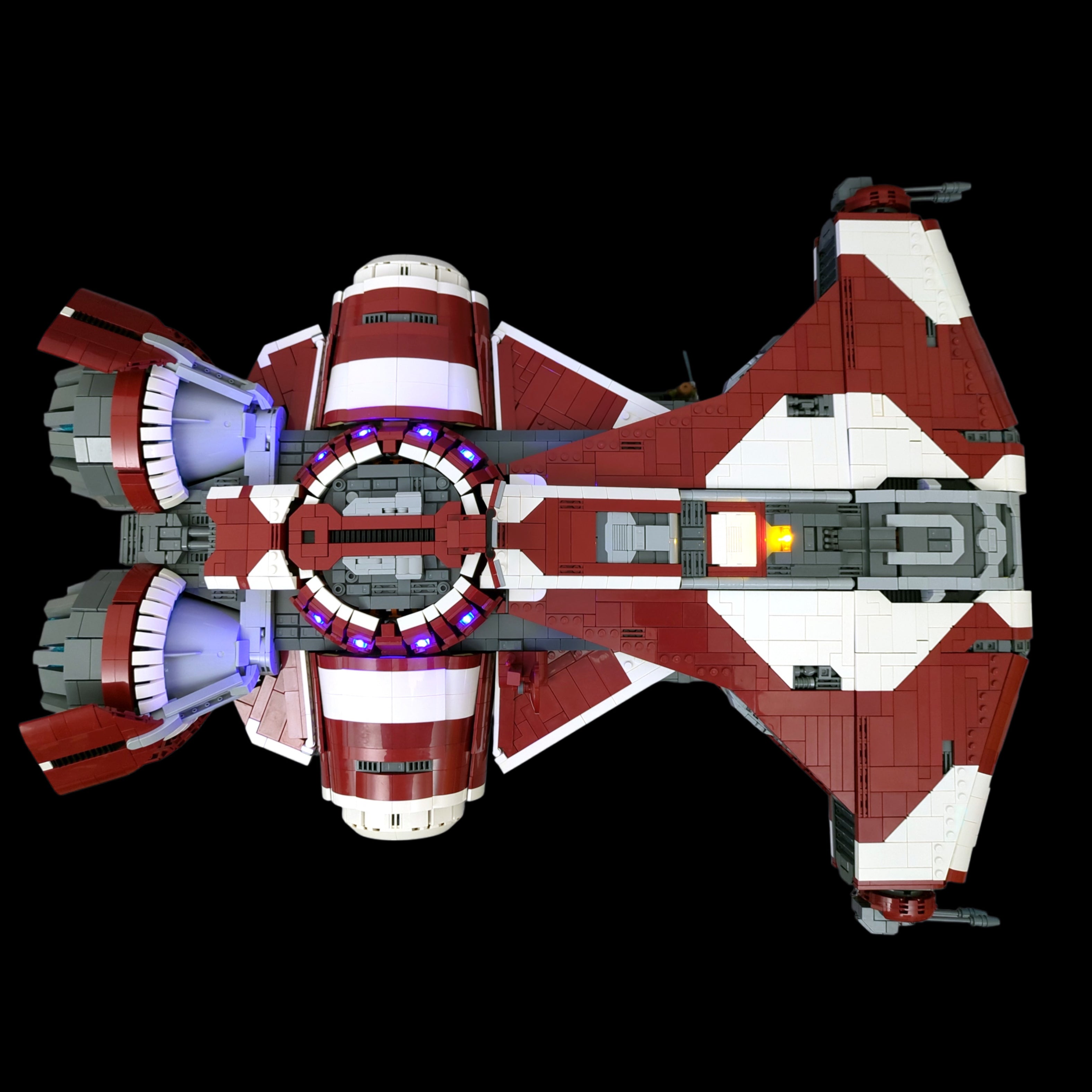 UCCS Jedi Defender-Class Light Corvette - Micro Scale — BrickVault