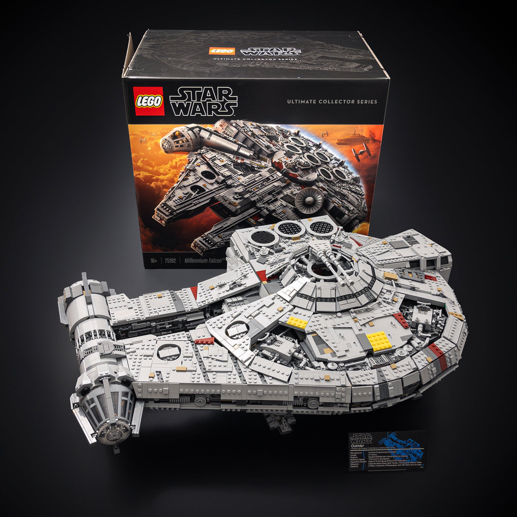 Falcon 75192 Building Millennium Falcon Lego Wars Millennium