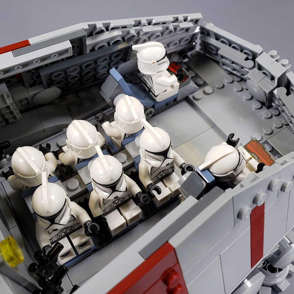 Atte Model Kit AT-TE - Minifig Scale (Original Build) — BrickVault