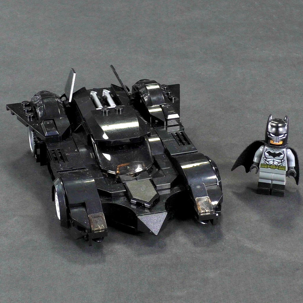 Beware The Batman Batmobile - Minifig Scale— Brick Vault