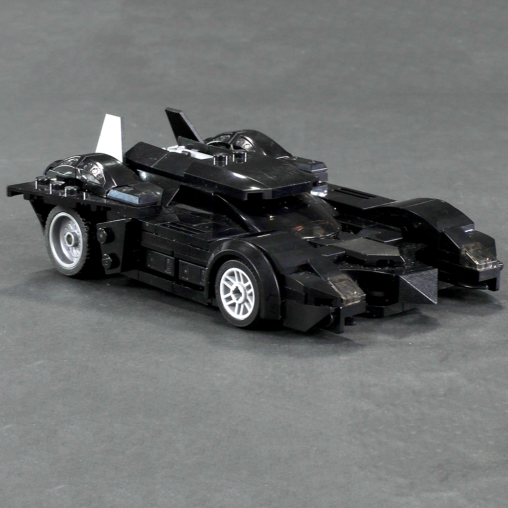 Beware The Batman Batmobile - Minifig Scale— Brick Vault
