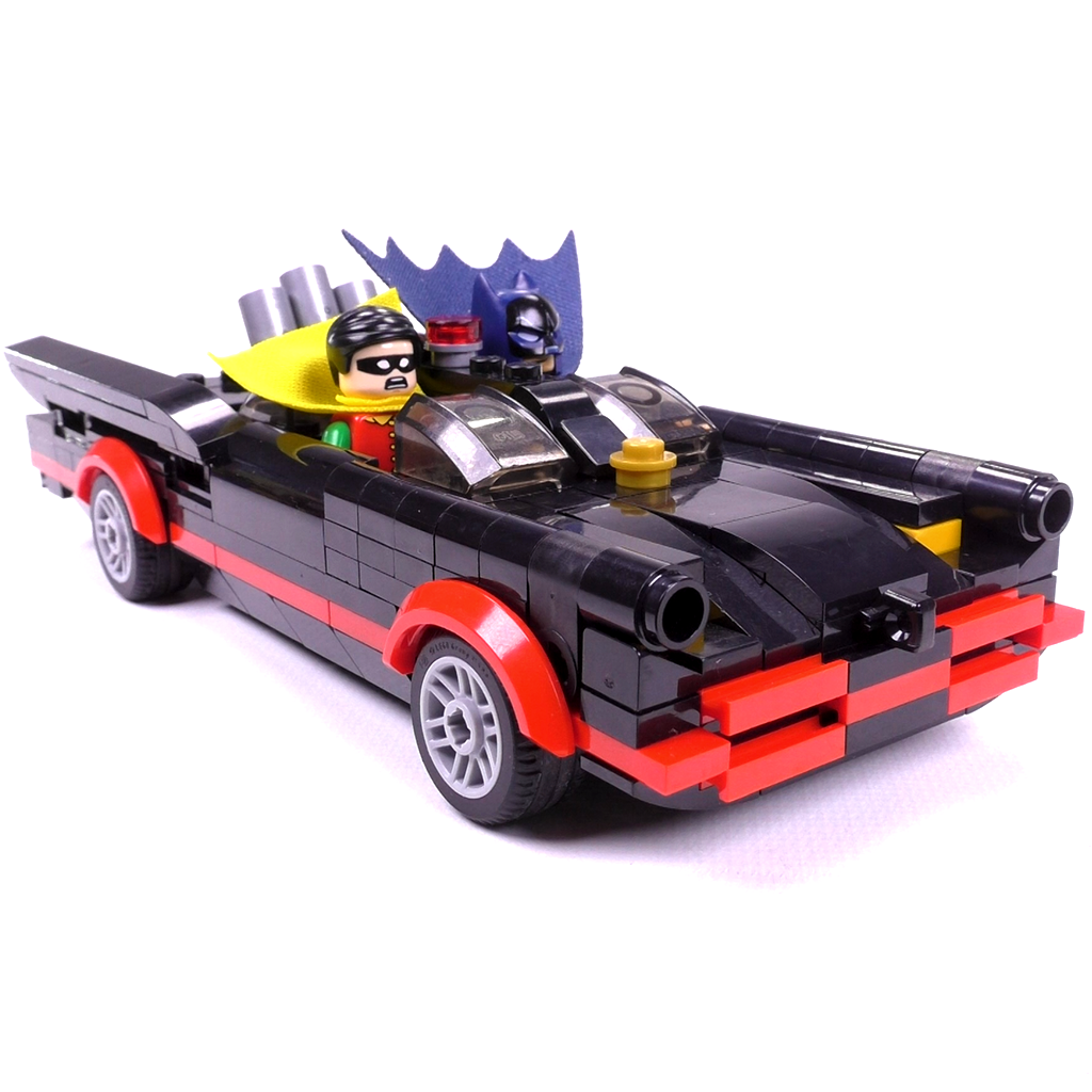1966 Batmobile Minifig Scale BrickVault