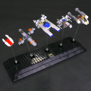 Rebel & Empire Fighters - Micro Scale — BrickVault