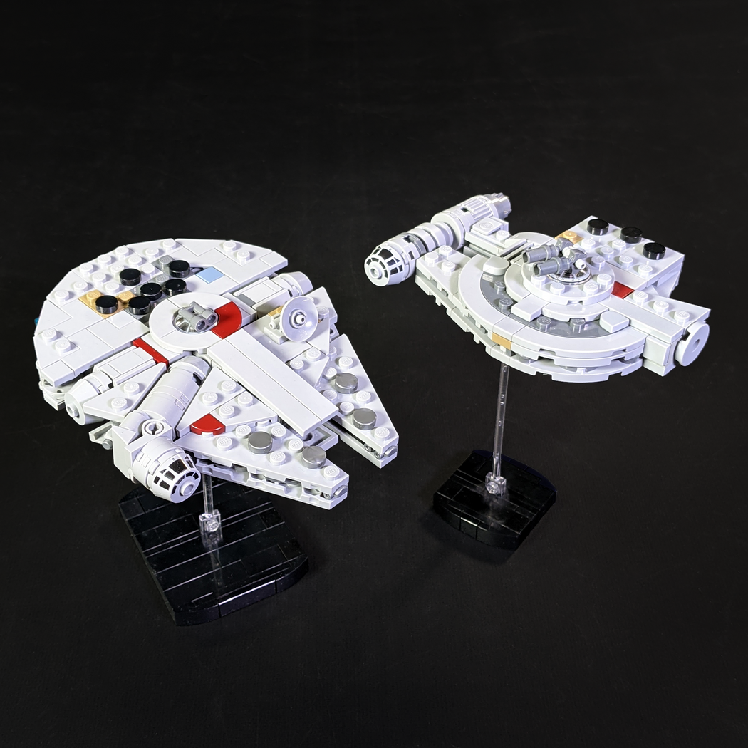 Millennium Falcon Outrider Micro Scale — BrickVault