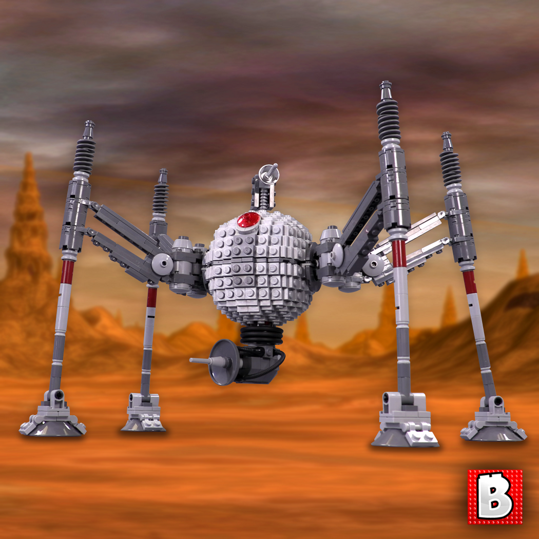 Homing Spider Droid Minifig Scale — Vault