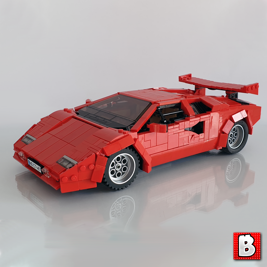 Lamborghini Countach 5000 Quattrovalvole 1985 — BrickVault