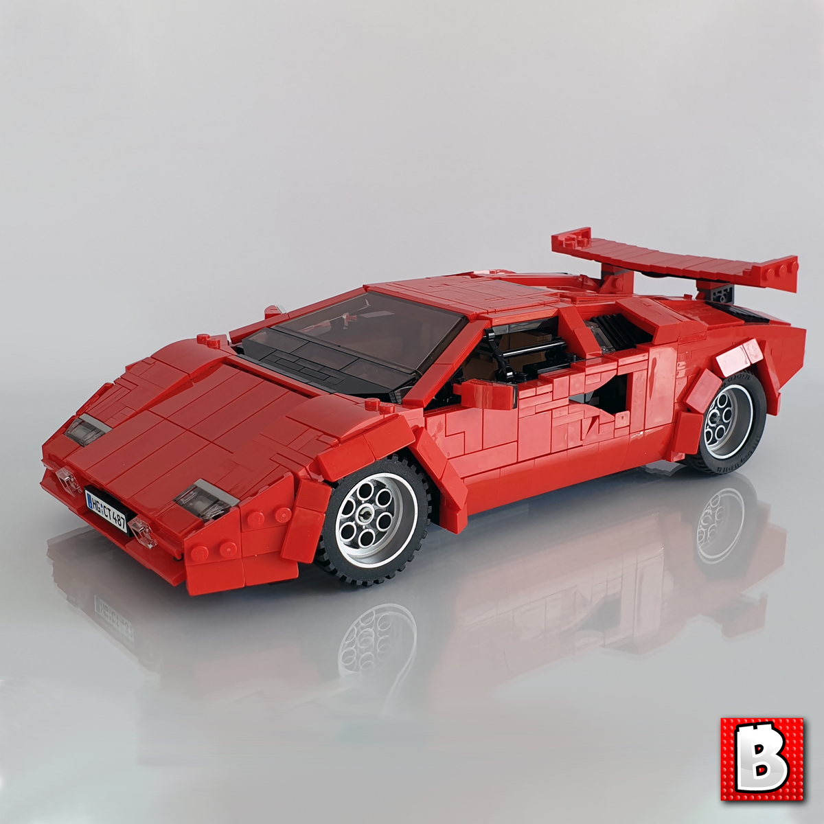 Lamborghini 2024 countach lego