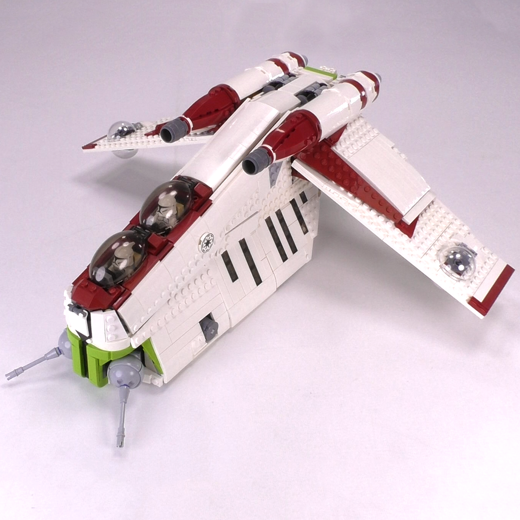 Lego republic gunship parts list 2025