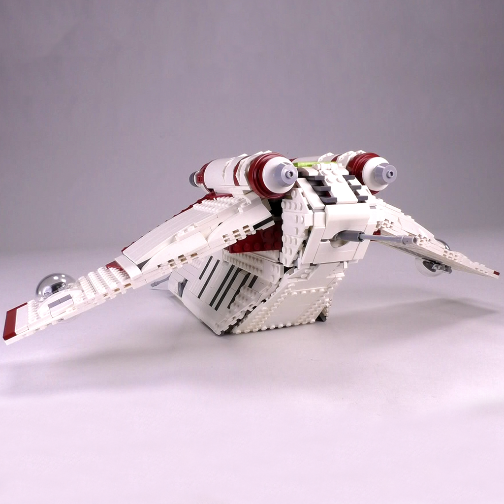 Moc Ucs Star Wars Gunship Minifig Scale Star Wars Ucs Republic