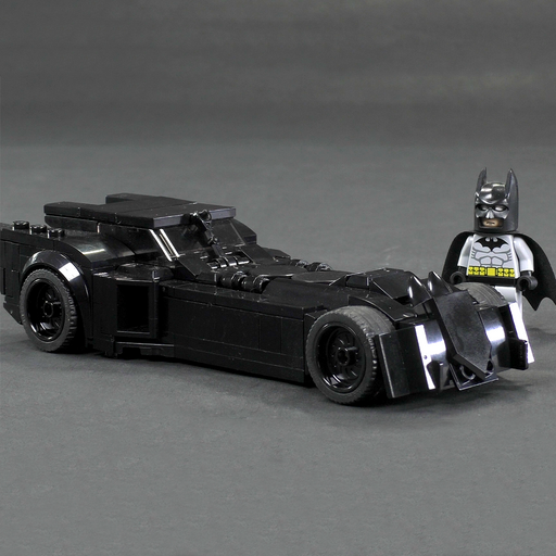 Beware The Batman Batmobile - Minifig Scale— Brick Vault
