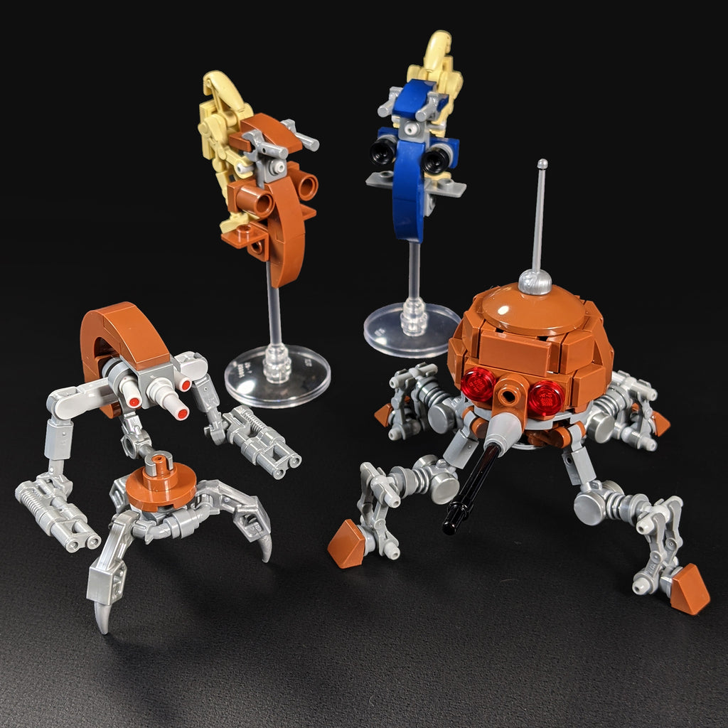 Separatist Droid Battle Pack - STAP, Destroyer Droid, Dwarf Spider Dro —  Brick Vault
