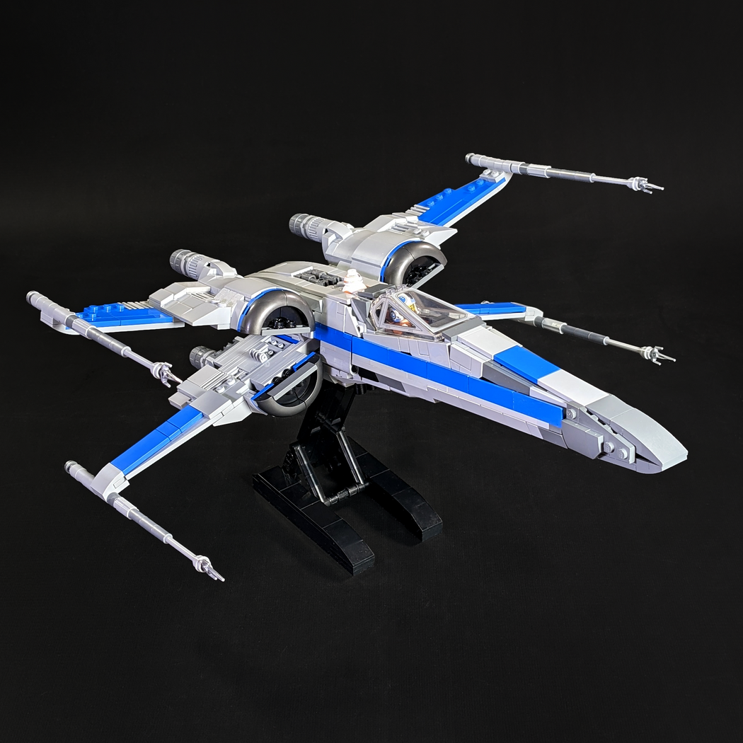 Wing Moc Lego T 65 X Wing Minifig Scale X Wing X Wing T 65 Starfighter