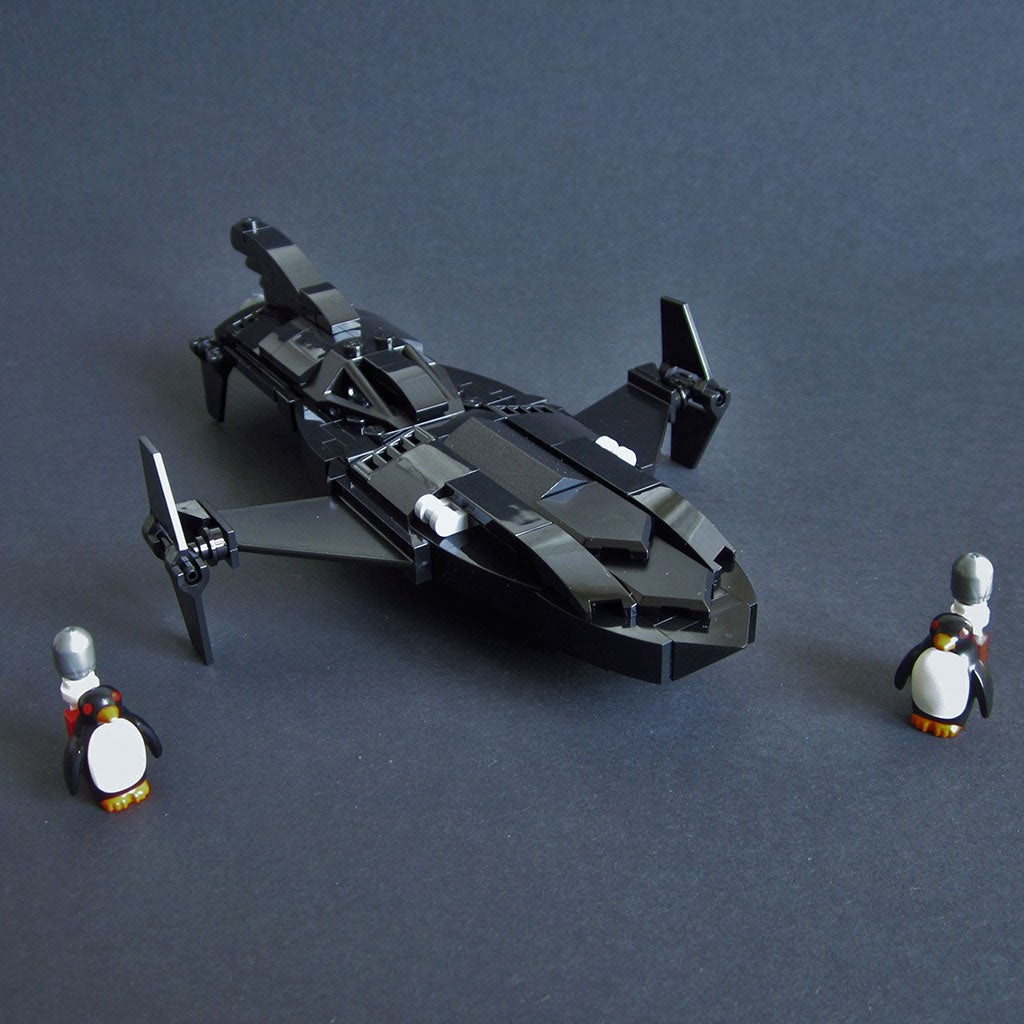 Batmobile, Batwing, Batski Batmissile Collection Minifig Scale