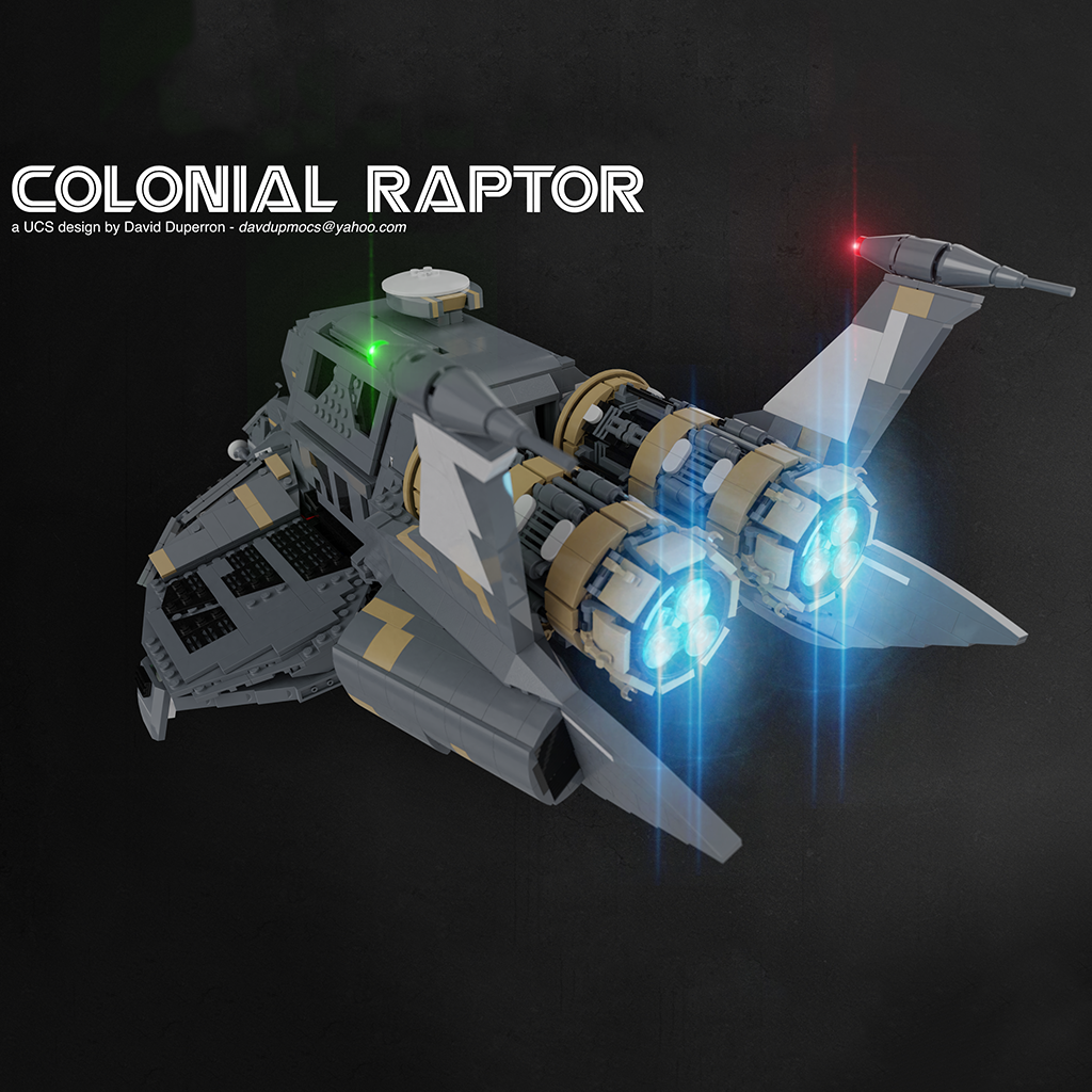 UCCS Battlestar Galactica Bundle - Viper, Raptor, Raider — BrickVault