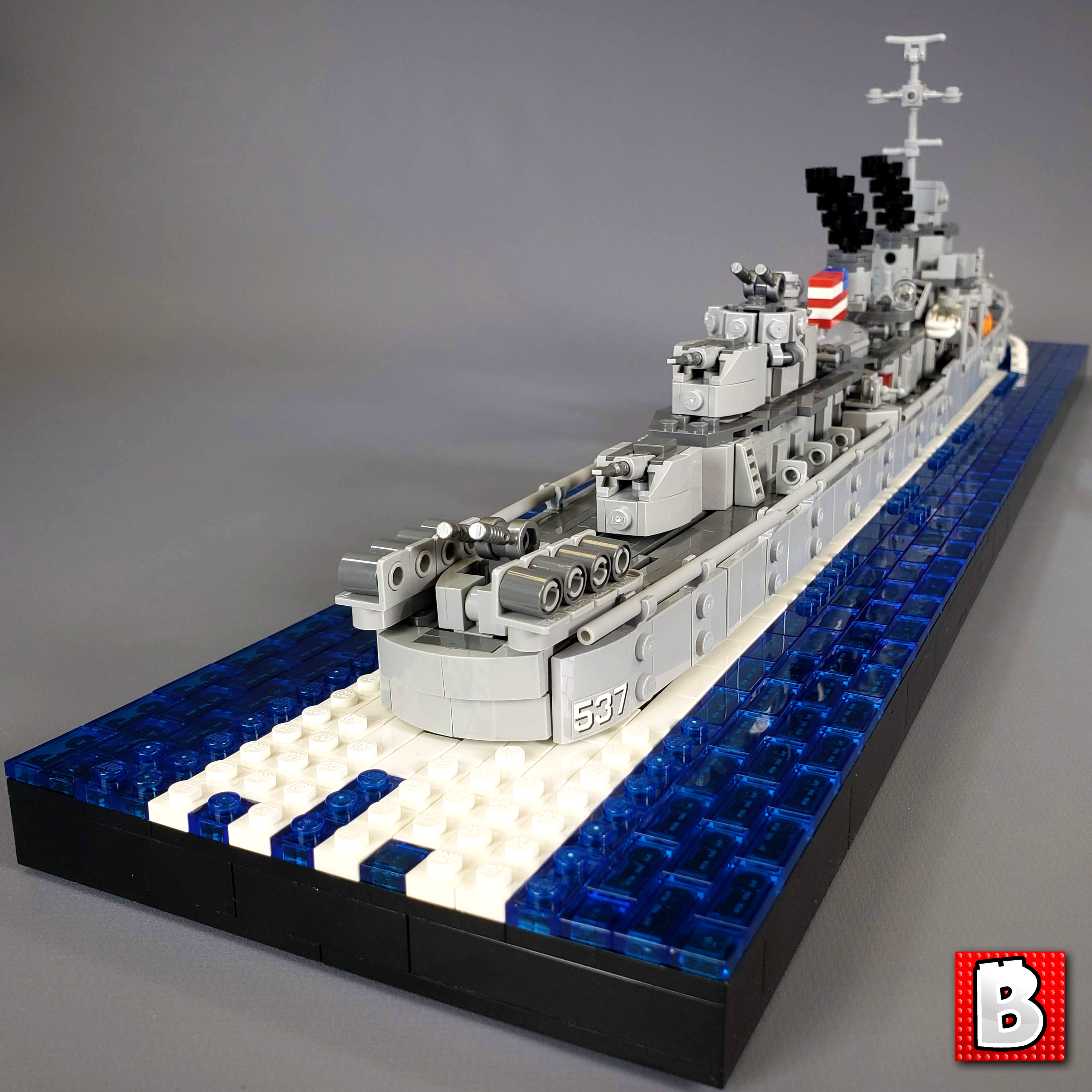 Bricks Fletchen Fletcher-class Destroyer — BrickVault