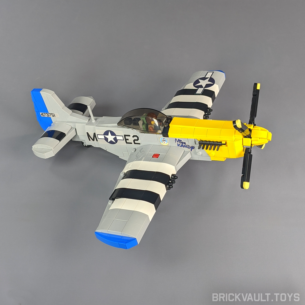 Gylden At give tilladelse spyd P-51 Mustang — Brick Vault