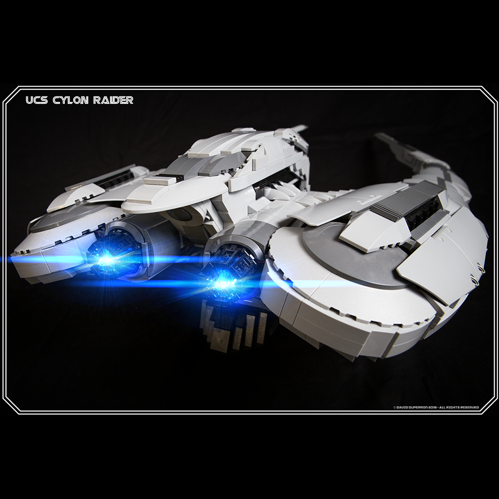UCCS Battlestar Galactica Bundle - Viper, Raptor, Raider — Brick Vault