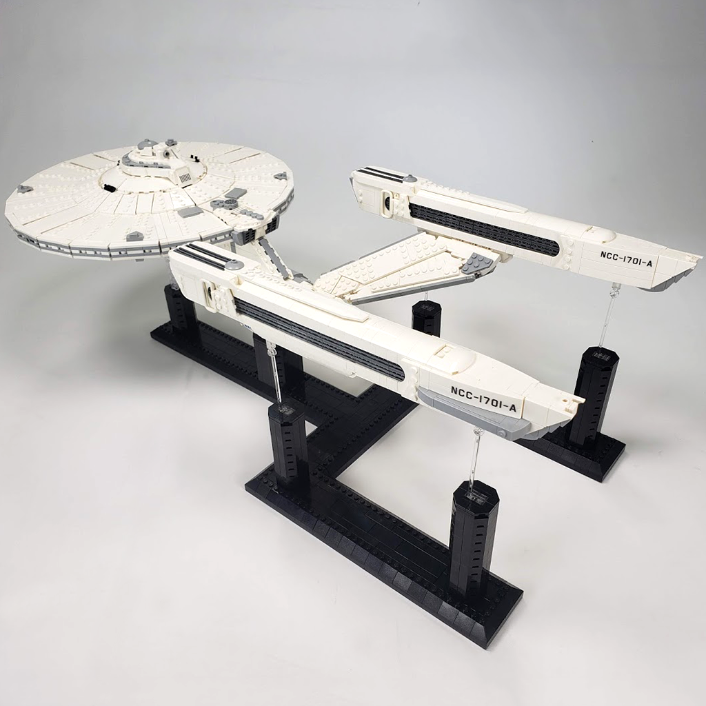 U.S.S. Enterprise NCC 1701 A UCCS Model Brick Vault
