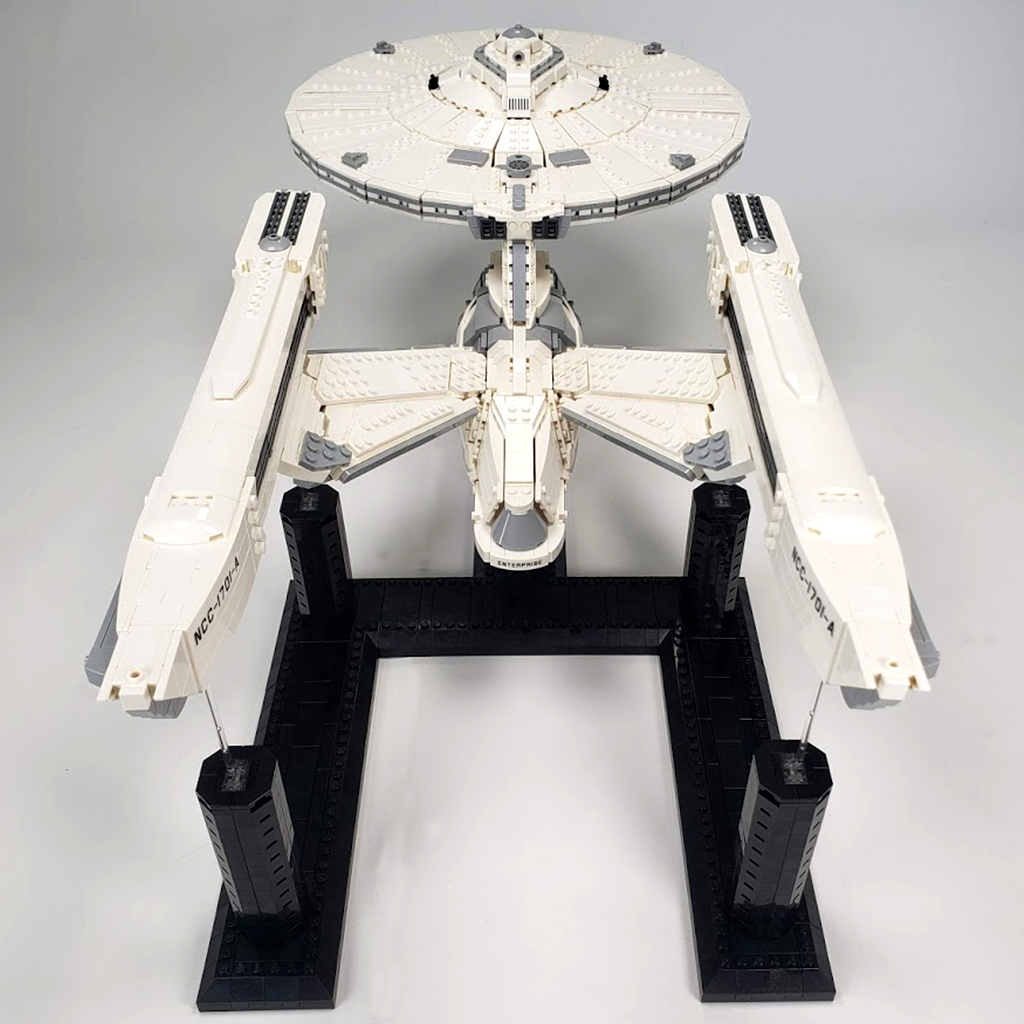 U.S.S. Enterprise NCC 1701 A UCCS Model Brick Vault