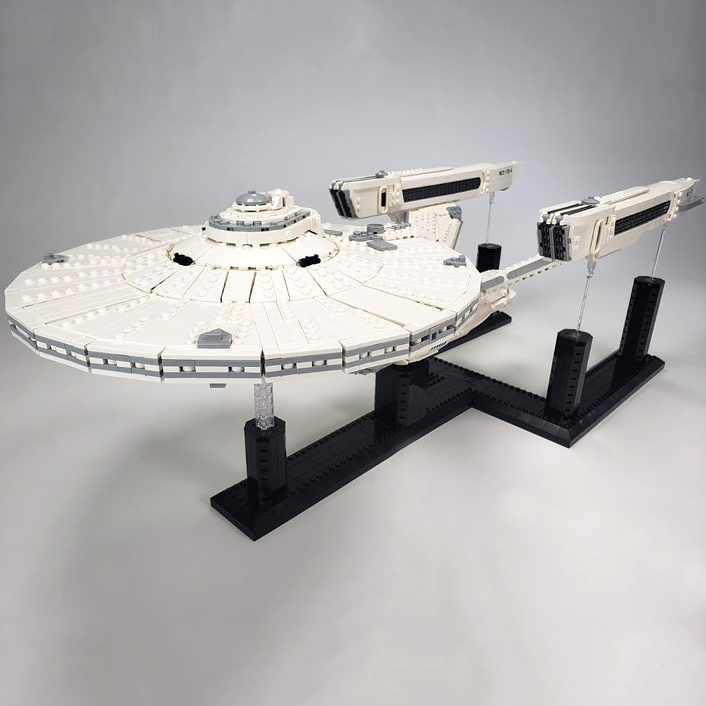 Uss enterprise star trek lego sales